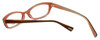 Oliver Peoples Designer Reading Glasses Marceau OTPI in Brown Stripe 51mm