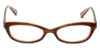 Oliver Peoples Designer Reading Glasses Marceau OTPI in Brown Stripe 51mm
