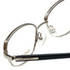 Tory Burch Designer Eyeglasses TY1019-363 in Black Silver 50mm :: Rx Single Vision