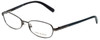 Tory Burch Designer Eyeglasses TY1021-103 in Blue 52mm :: Progressive