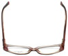 Daisy Fuentes Designer Eyeglasses DFCECILIA-077 in Burgundy 49mm :: Progressive