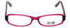 Daisy Fuentes Designer Reading Glasses DFPEACE410-130 in Berry Black 52mm