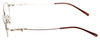 Sophia Loren Designer Eyeglasses SL-M171-963 in Burgundy/Gold 50mm :: Rx Single Vision