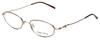 Sophia Loren Designer Reading Glasses SL-M171-963 Burgundy Red/Gold Metal 50mm