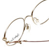 Sophia Loren Designer Reading Glasses SL-M171-963 Burgundy Red/Gold Metal 50mm