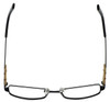 Via Spiga Designer Eyeglasses Lalia-500 in Black 52mm :: Progressive
