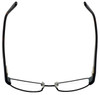 Via Spiga Designer Reading Glasses Lauria-520 in Black 51mm