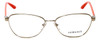 Versace Designer Eyeglasses 1221-1252 in Pale Gold/Orange 54mm :: Custom Left & Right Lens