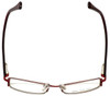 Moda Vision Designer Eyeglasses E3108-RED in Red 49mm :: Rx Single Vision