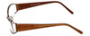 Moda Vision Designer Eyeglasses FG6501E-BRN in Brown 53mm :: Rx Bi-Focal