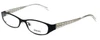Versus by Versace Designer Eyeglasses 7080-1009 in Black/Silver 51mm :: Custom Left & Right Lens