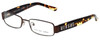 Versus by Versace Designer Eyeglasses 7083-1006 in Brown & Tortoise 51mm :: Custom Left & Right Lens