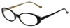 Ellen Tracy Designer Eyeglasses ET3002-BKDA in Black 52mm :: Progressive