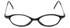 Ellen Tracy Designer Eyeglasses ET3004-BLK in Black 47mm :: Rx Bi-Focal