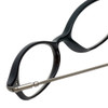 Ellen Tracy Designer Reading Glasses ET3004-BLK in Black 47mm