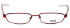 Dolce & Gabbana Designer Reading Glasses DG4153-J82 in Burgundy Red 49mm