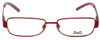 Dolce & Gabbana Designer Eyeglasses DG5009-107-52 in Red 52mm :: Custom Left & Right Lens