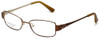 Silver Dollar Designer Reading Glasses Connie in Cocoa 49mm