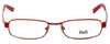 Dolce & Gabbana Designer Eyeglasses DG5041-107 in Red 52mm :: Custom Left & Right Lens