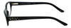 Cinzia Designer Reading Glasses CBR2 C1 in Black 52mm