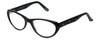 Cinzia Designer Reading Glasses CBR06 in Black 53mm