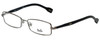 Dolce & Gabbana Designer Eyeglasses DG5079-079 in Gunmetal Black 53mm :: Rx Single Vision