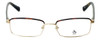 Original Penguin Designer Reading Glasses The Granger in Gold 53mm