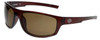 Harley-Davidson Official Designer Sunglasses HD0115V-48E in Brown Frame & Amber