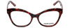 Marie Claire Designer Eyeglasses MC6234-BUR in Burgundy Marble 53mm :: Custom Left & Right Lens
