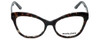 Marie Claire Designer Eyeglasses MC6234-BLK in Black Grey Marble 53mm :: Rx Single Vision