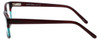 Marie Claire Designer Reading Glasses MC6217-BUR in Burgundy Stripe 52mm