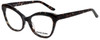 Marie Claire Designer Reading Glasses MC6234-BLK Black Grey Tortoise Marble 53mm