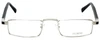 Gold & Wood Designer Eyeglasses Centaur-02 in Silver 52mm :: Progressive
