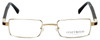 Gold & Wood Designer Eyeglasses Matar-01 in Gold 48mm :: Rx Bi-Focal