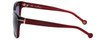 Carolina Herrera Designer Sunglasses SHE575-0J61 in Dark Red