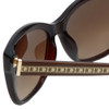 Carolina Herrera Authentic Designer Sunglasses SHE596-0958-55 mm in Brown Gold