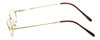 Flex Collection Designer Reading Glasses FL-91 in Gold-Demi-Brown 42mm X-Small