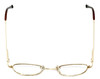 Flex Collection Designer Reading Glasses FL-91 in Gold-Demi-Brown 42mm X-Small