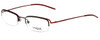 Vogue Designer Eyeglasses VO3504-733 in Red Black 49mm :: Rx Single Vision