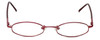 Flex Plus by Vivid Designer Reading Glasses Model 102 in Burgundy 46mm