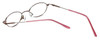 X Tender Designer Reading Glasses Model 8 in Pink 43mm X-Small