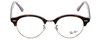 Ray-Ban Designer Reading Glasses RB4246V-5240 in Havana Lavender 47mm