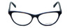 Vera Wang Designer Reading Glasses V360 in Blue-Tortoise 53mm