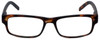 M Readers Designer Reading Glasses 100-MDEMI in Matte Tortoise Havana Brown 52mm