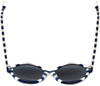 Jonathan Adler Designer Sunglasses Cote D'azur in Navy