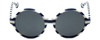 Jonathan Adler Designer Sunglasses Cote D'azur in Navy
