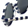 Jonathan Adler Designer Sunglasses Cote D'azur in Navy