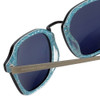Jonathan Adler Designer Sunglasses Havana in Black
