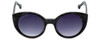 Jonathan Adler Designer Sunglasses Monte Carlo in Black