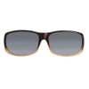 Jonathan Paul Polarized Fitovers Eyewear Large Pandera Toffee Ombre & Gray PD005